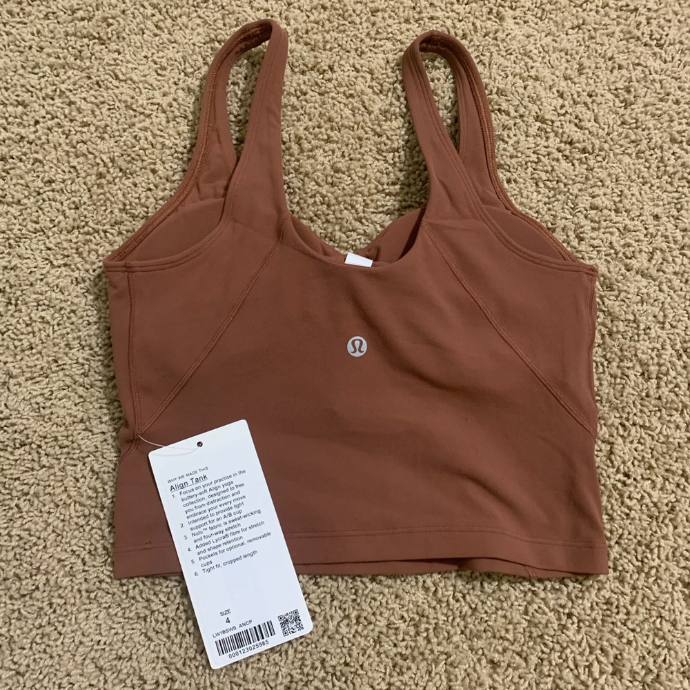 Align tank+next one gets lulu tote! - Picture 2 of 3